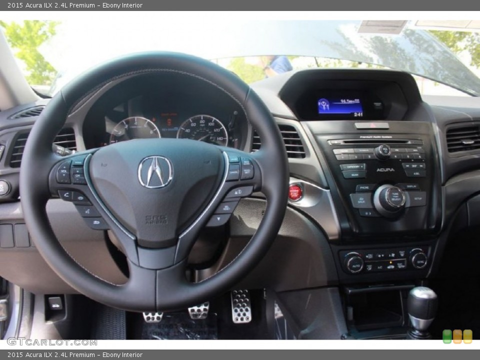 Ebony Interior Dashboard for the 2015 Acura ILX 2.4L Premium #95590036