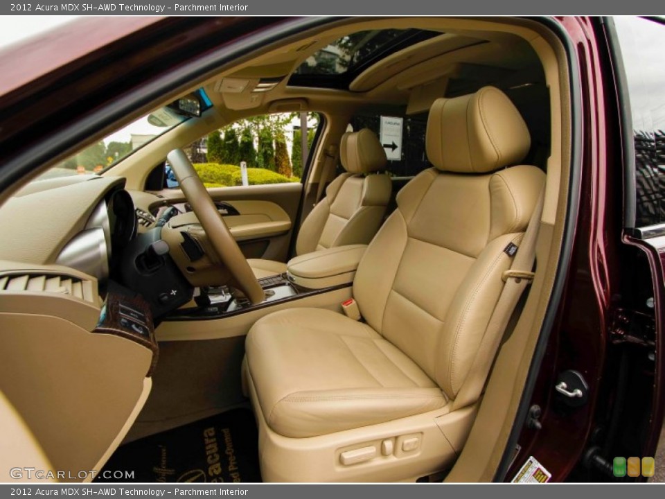 Parchment Interior Photo for the 2012 Acura MDX SH-AWD Technology #95590768