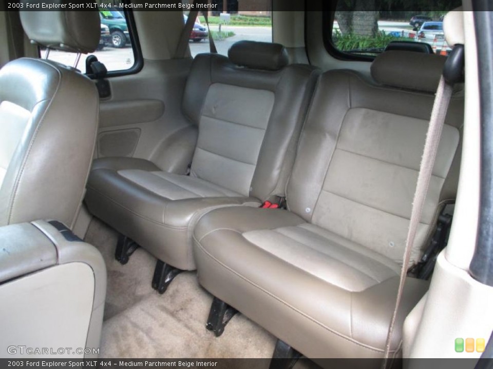 Medium Parchment Beige Interior Photo for the 2003 Ford Explorer Sport XLT 4x4 #95598994