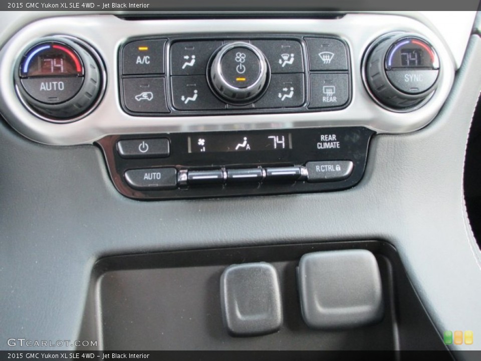 Jet Black Interior Controls for the 2015 GMC Yukon XL SLE 4WD #95600263