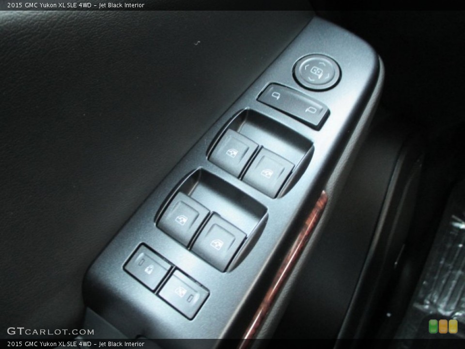 Jet Black Interior Controls for the 2015 GMC Yukon XL SLE 4WD #95600497