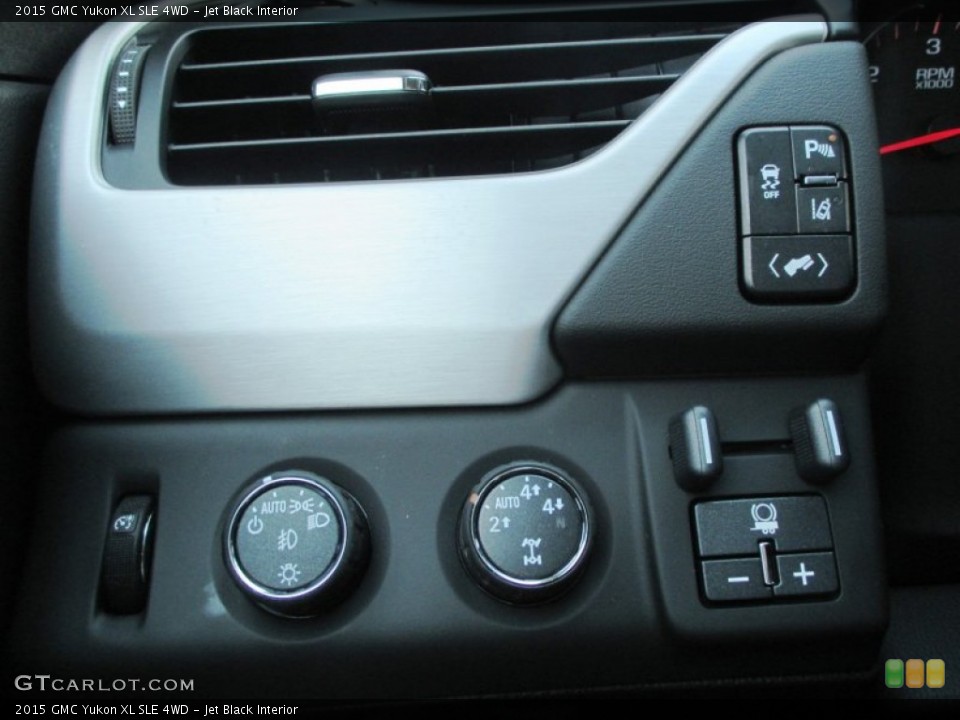 Jet Black Interior Controls for the 2015 GMC Yukon XL SLE 4WD #95600518