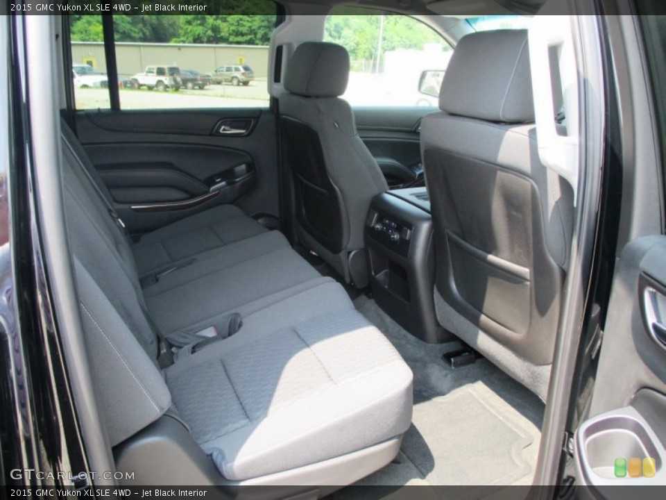 Jet Black Interior Rear Seat for the 2015 GMC Yukon XL SLE 4WD #95600887