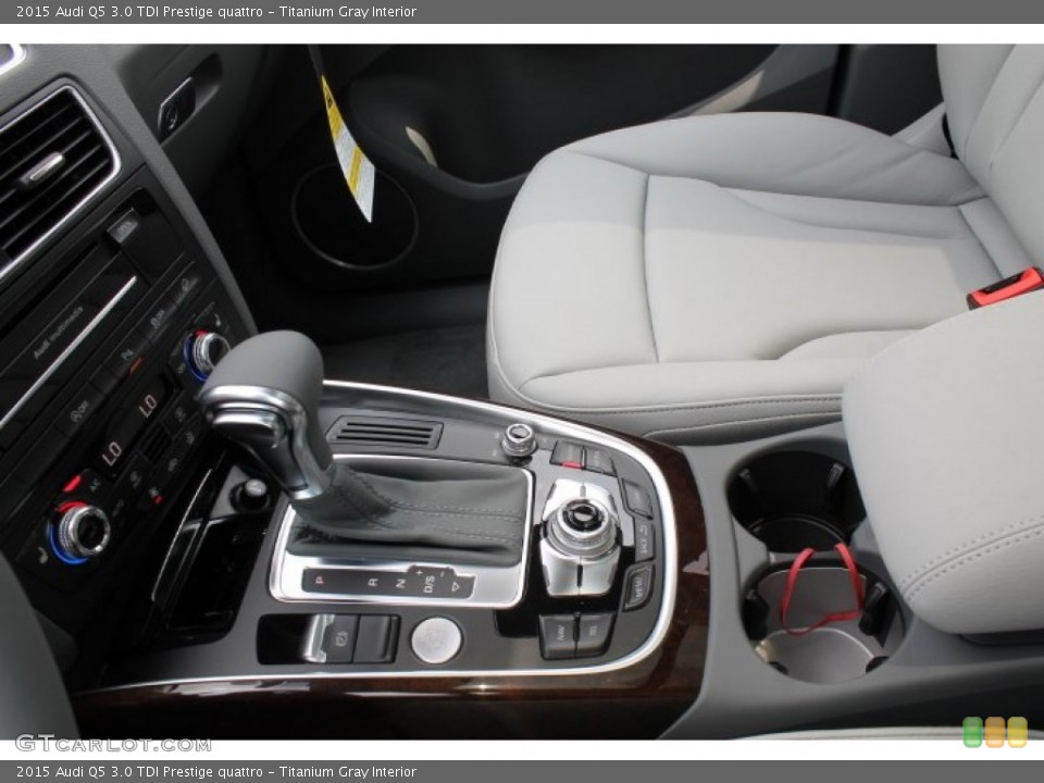 Titanium Gray Interior Transmission for the 2015 Audi Q5 3.0 TDI Prestige quattro #95609615