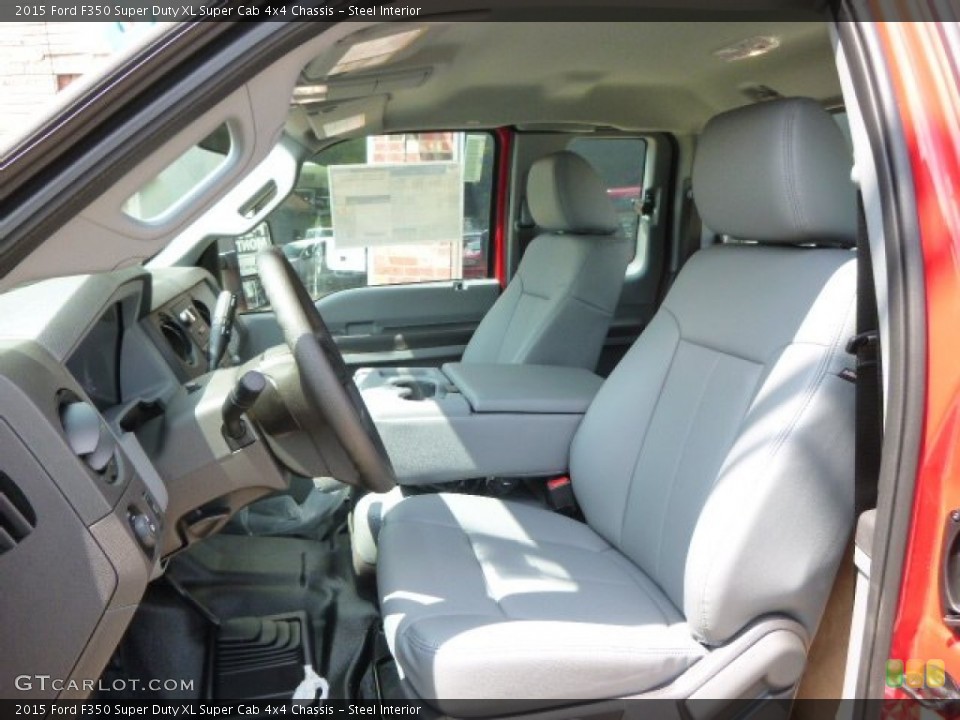 Steel Interior Front Seat for the 2015 Ford F350 Super Duty XL Super Cab 4x4 Chassis #95613080