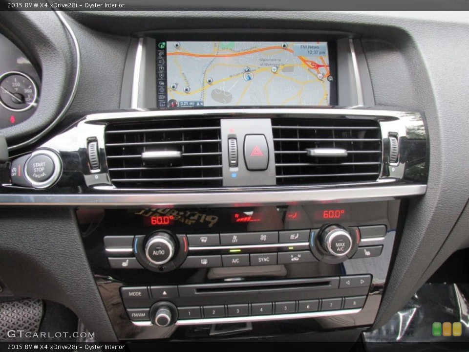 Oyster Interior Controls for the 2015 BMW X4 xDrive28i #95617145