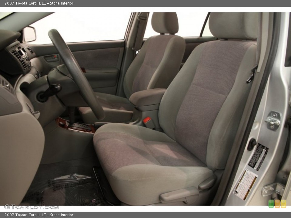 Stone Interior Photo for the 2007 Toyota Corolla LE #95618648