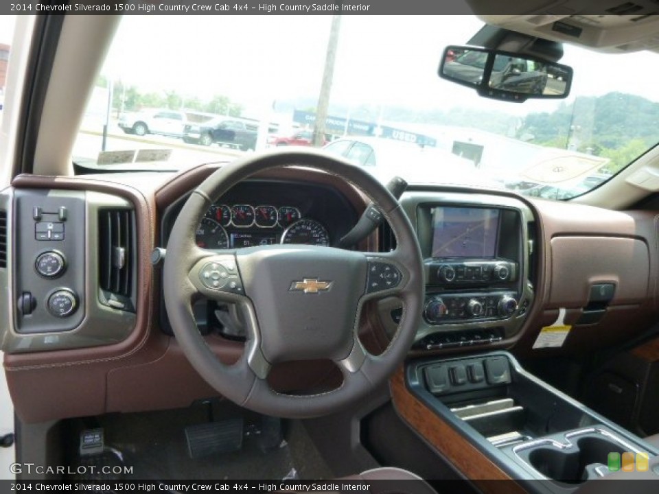 High Country Saddle Interior Dashboard for the 2014 Chevrolet Silverado 1500 High Country Crew Cab 4x4 #95618768