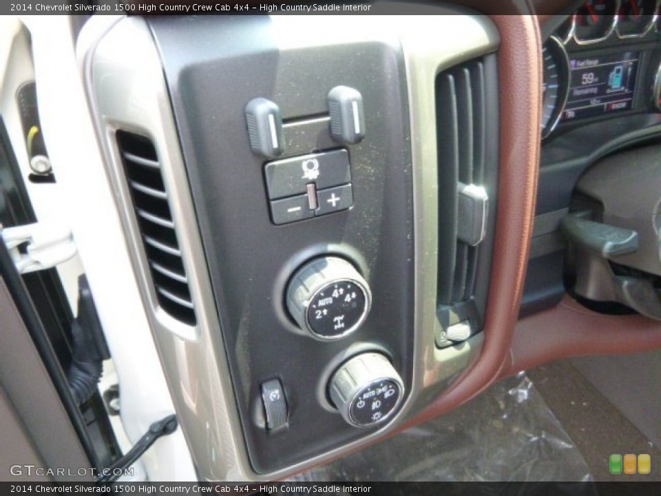 High Country Saddle Interior Controls for the 2014 Chevrolet Silverado 1500 High Country Crew Cab 4x4 #95618831