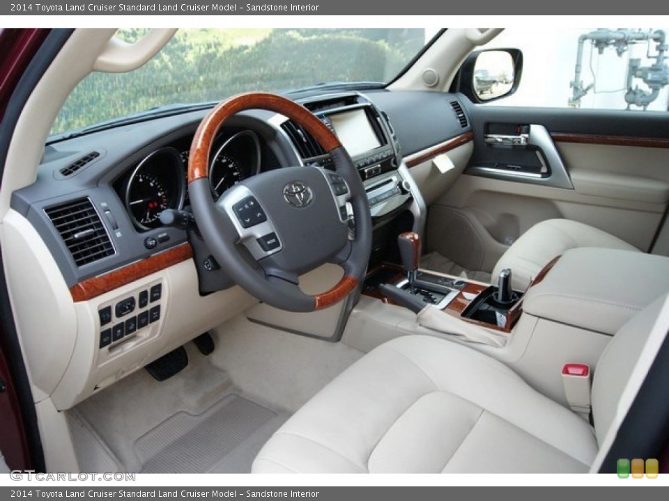 Sandstone Interior Photo for the 2014 Toyota Land Cruiser  #95625428