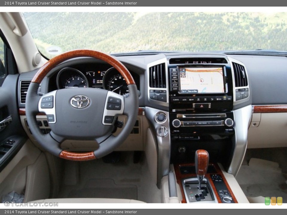 Sandstone Interior Dashboard for the 2014 Toyota Land Cruiser  #95625452