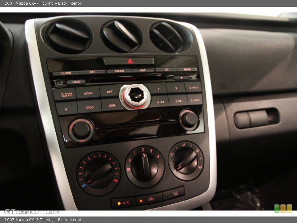 Black Interior Controls for the 2007 Mazda CX-7 Touring #95636534