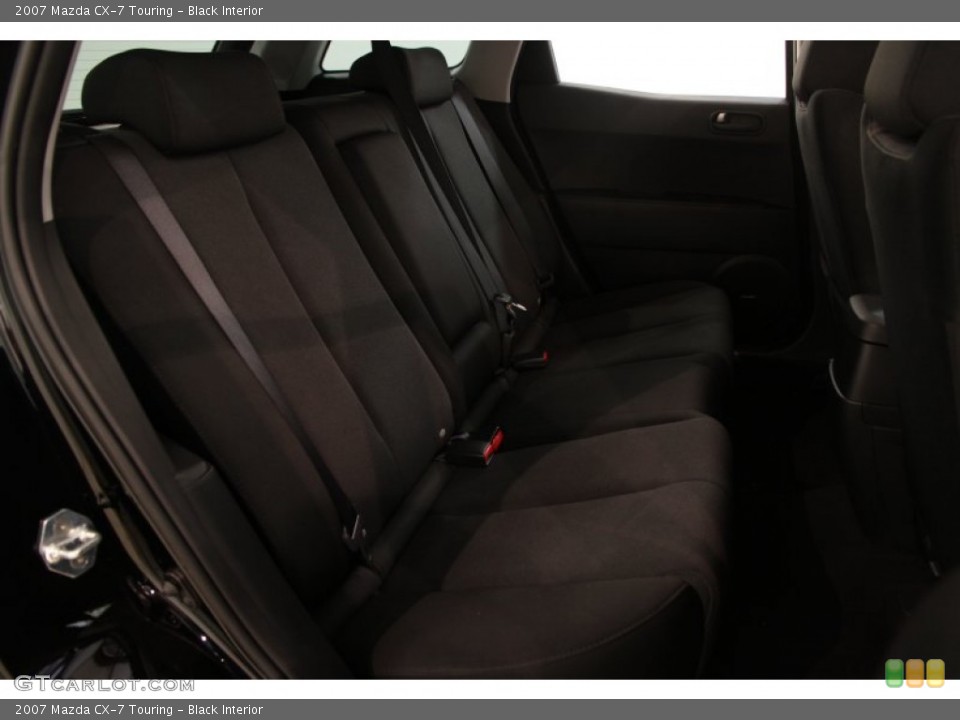 Black Interior Rear Seat for the 2007 Mazda CX-7 Touring #95636591