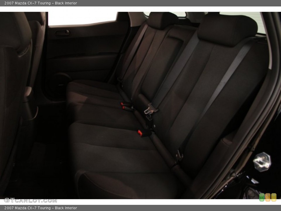 Black Interior Rear Seat for the 2007 Mazda CX-7 Touring #95636612