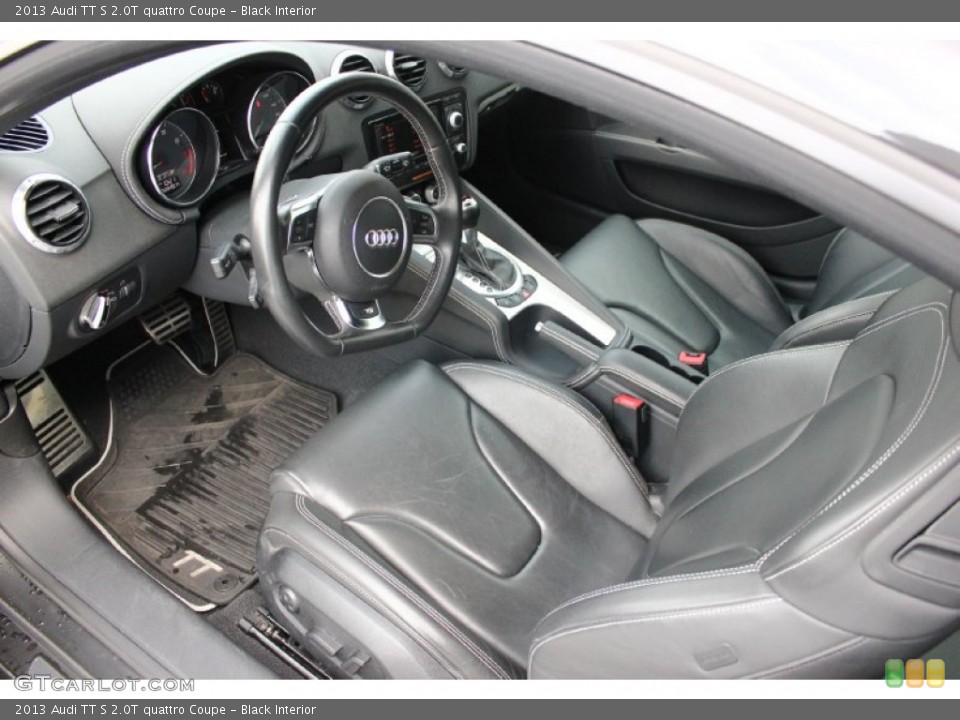Black Interior Photo for the 2013 Audi TT S 2.0T quattro Coupe #95639390