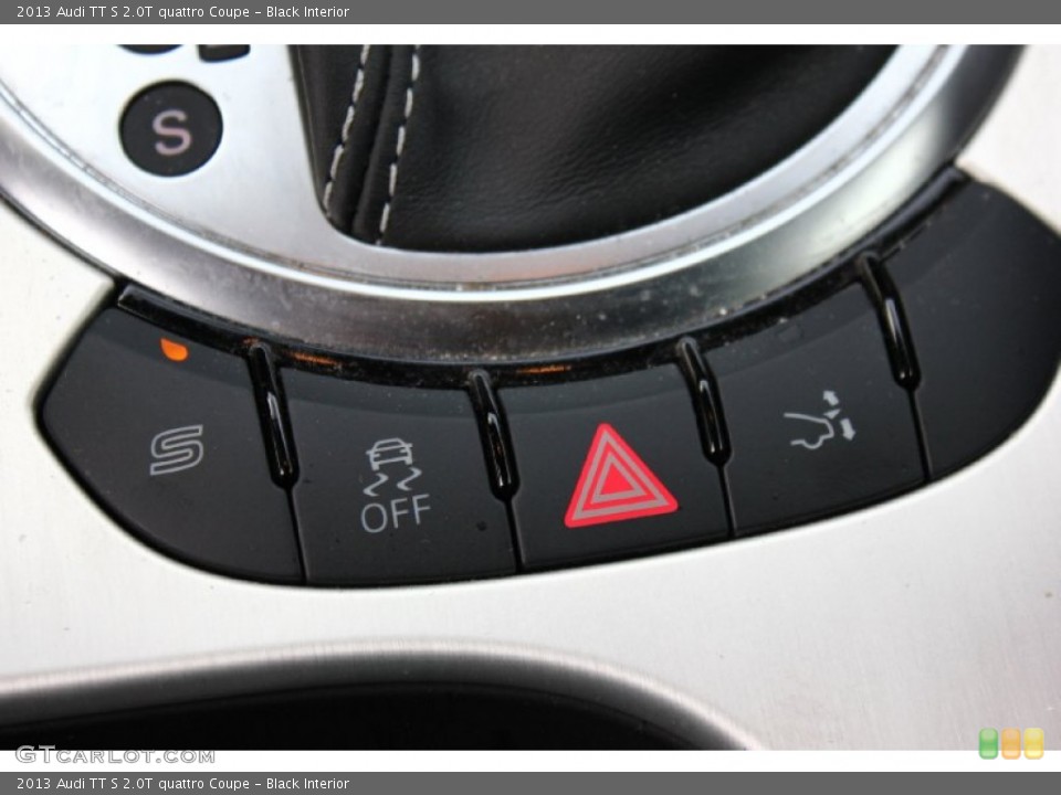 Black Interior Controls for the 2013 Audi TT S 2.0T quattro Coupe #95639510