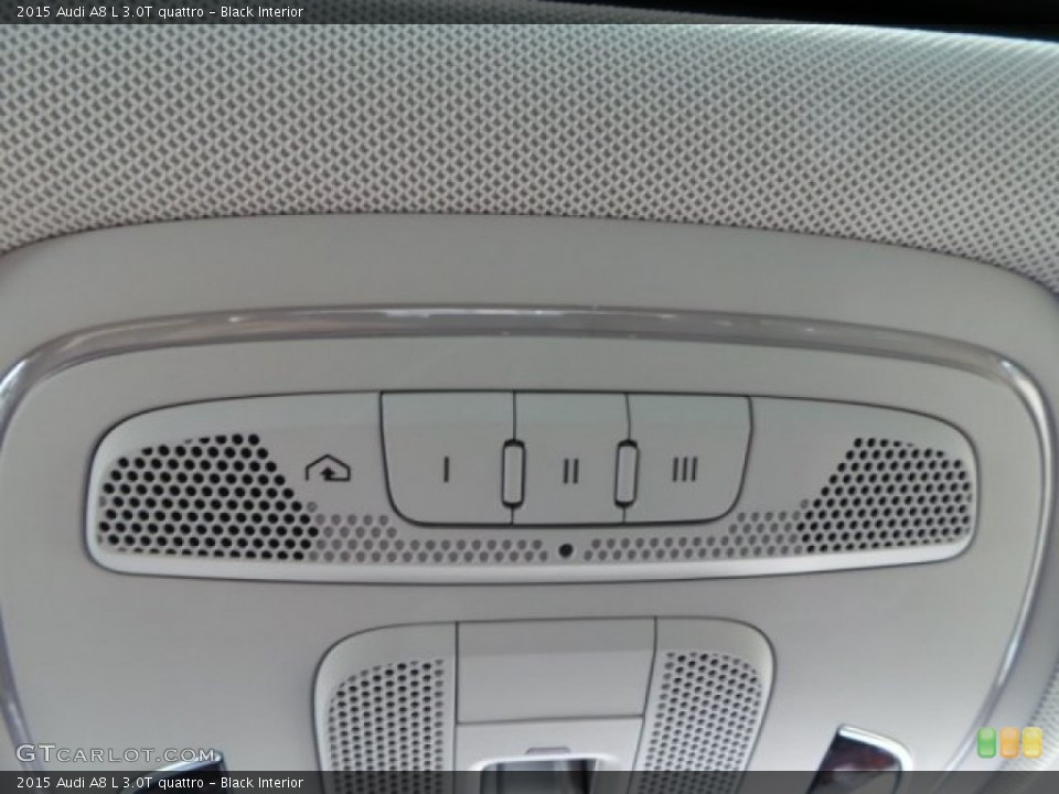 Black Interior Controls for the 2015 Audi A8 L 3.0T quattro #95639567