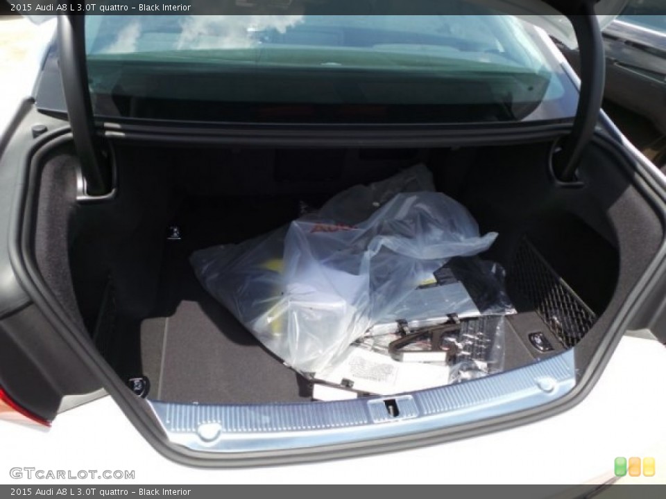 Black Interior Trunk for the 2015 Audi A8 L 3.0T quattro #95639870