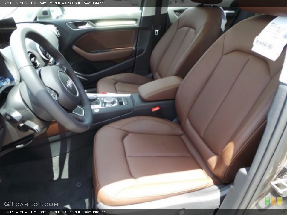 Chestnut Brown Interior Front Seat for the 2015 Audi A3 1.8 Premium Plus #95640266