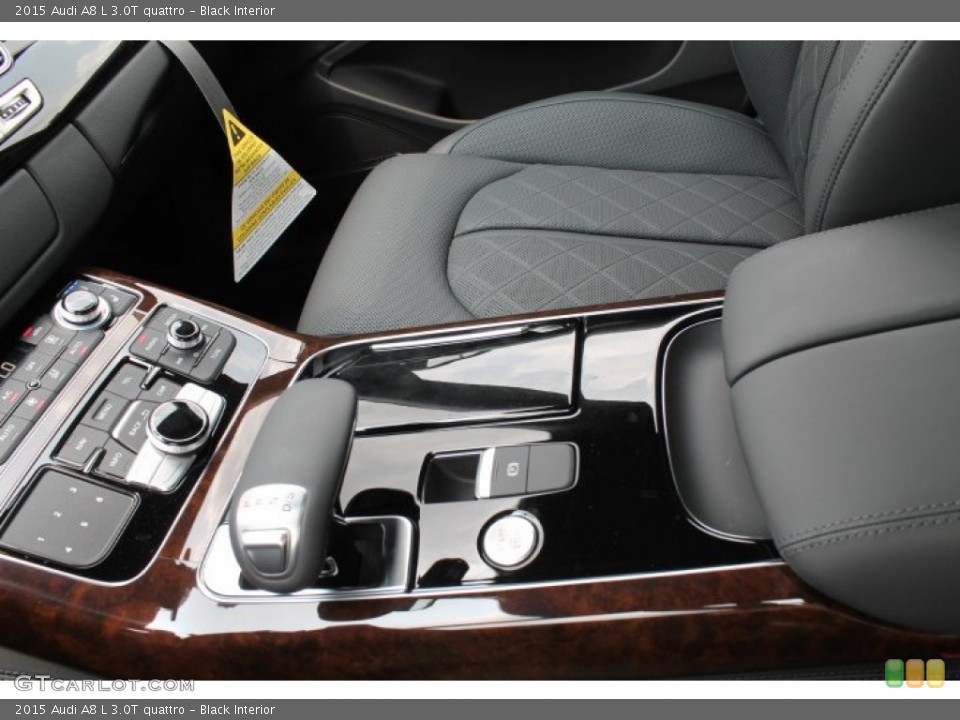 Black Interior Controls for the 2015 Audi A8 L 3.0T quattro #95647889