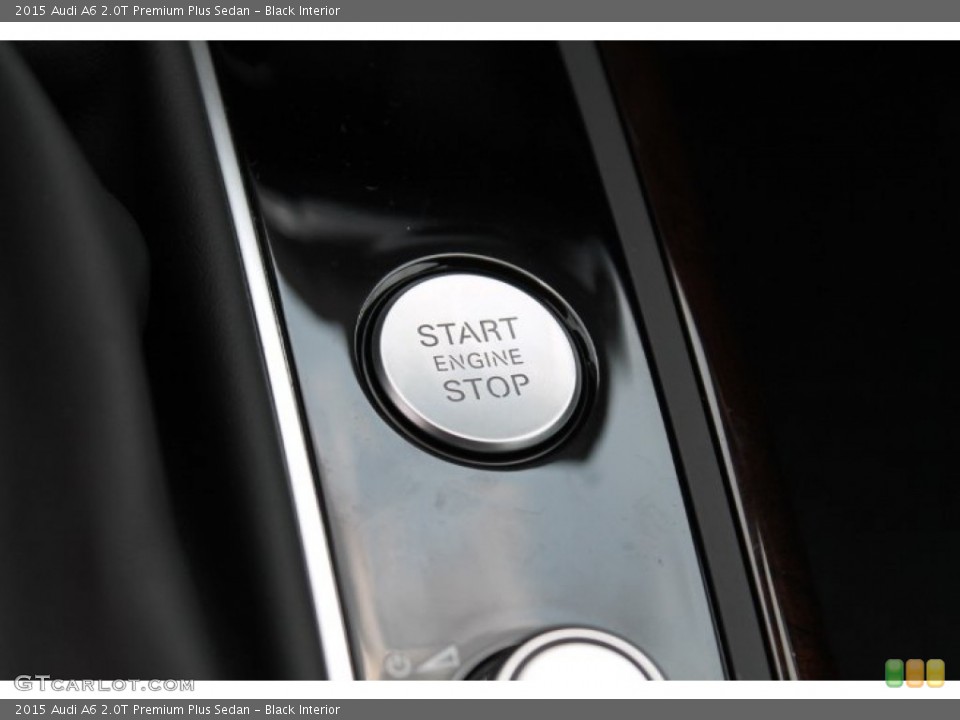 Black Interior Controls for the 2015 Audi A6 2.0T Premium Plus Sedan #95648897
