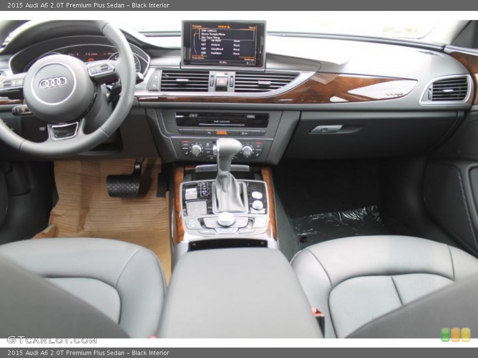 Black Interior Dashboard for the 2015 Audi A6 2.0T Premium Plus Sedan #95648981