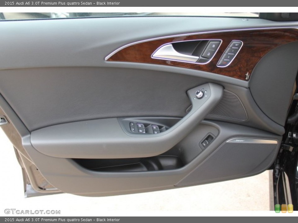 Black Interior Door Panel for the 2015 Audi A6 3.0T Premium Plus quattro Sedan #95649392