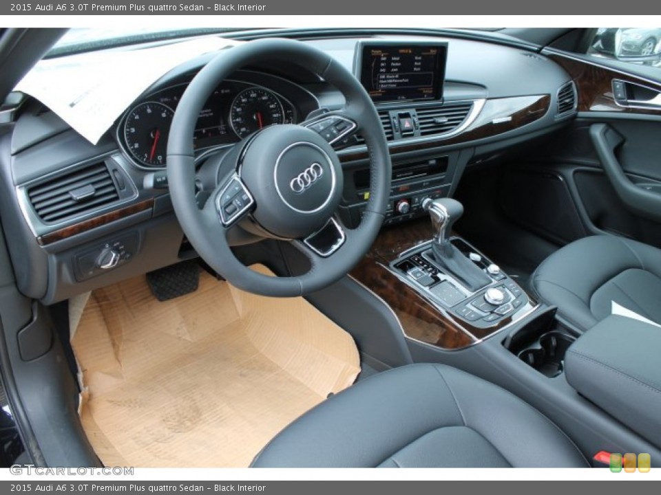 Black Interior Photo for the 2015 Audi A6 3.0T Premium Plus quattro Sedan #95649422