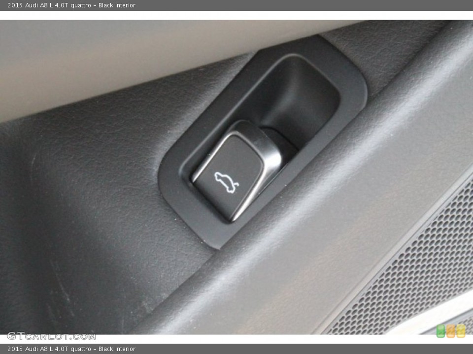 Black Interior Controls for the 2015 Audi A8 L 4.0T quattro #95649720