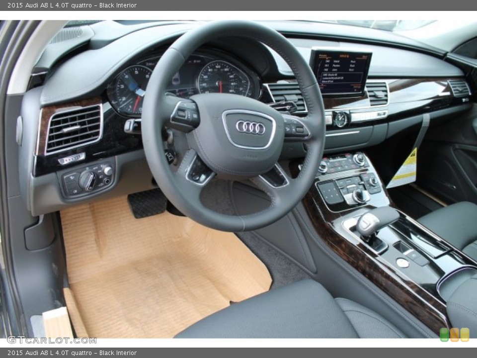 Black Interior Photo for the 2015 Audi A8 L 4.0T quattro #95649774