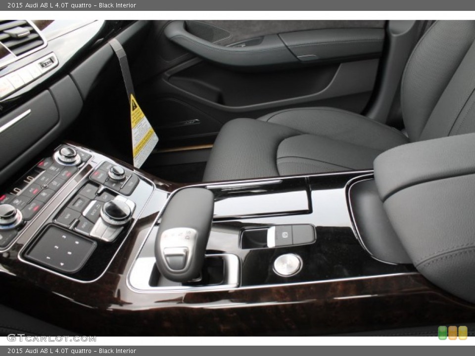 Black Interior Controls for the 2015 Audi A8 L 4.0T quattro #95649792