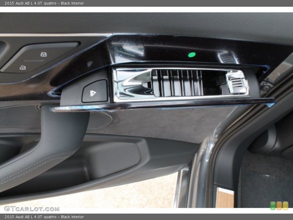 Black Interior Controls for the 2015 Audi A8 L 4.0T quattro #95649966