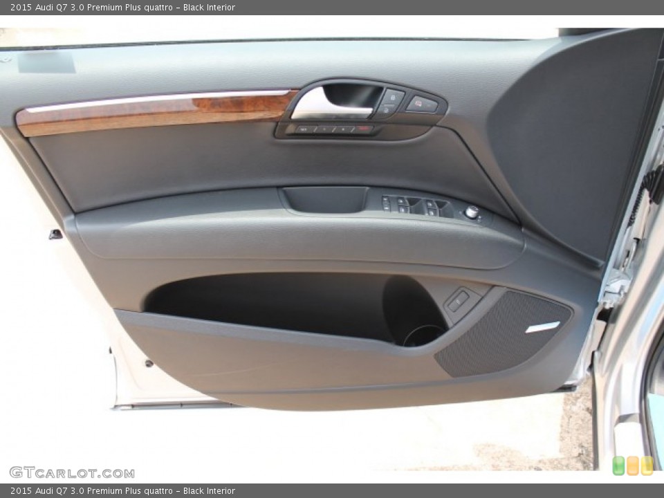 Black Interior Door Panel for the 2015 Audi Q7 3.0 Premium Plus quattro #95650394