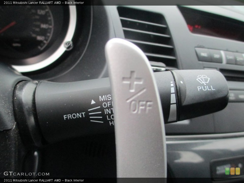 Black Interior Transmission for the 2011 Mitsubishi Lancer RALLIART AWD #95650893