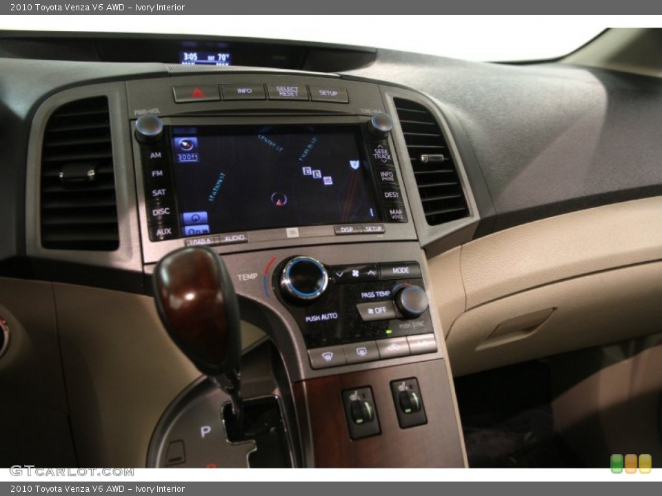 Ivory Interior Controls for the 2010 Toyota Venza V6 AWD #95654869