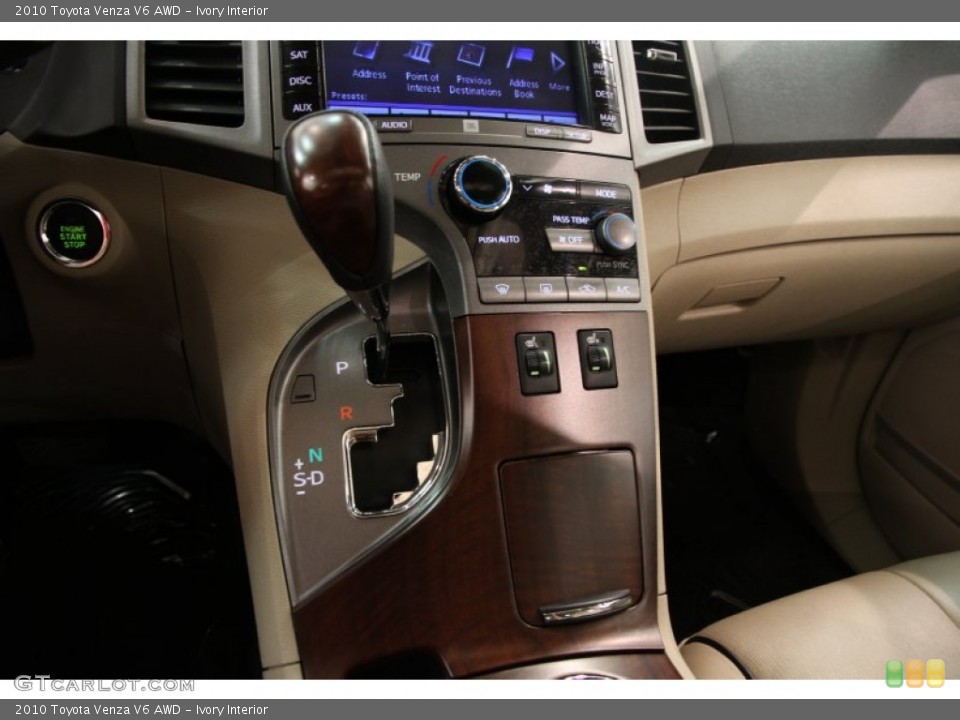 Ivory Interior Transmission for the 2010 Toyota Venza V6 AWD #95654920