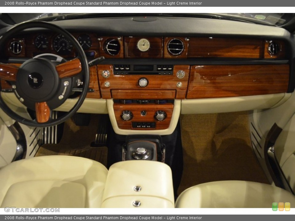 Light Creme Interior Dashboard for the 2008 Rolls-Royce Phantom Drophead Coupe  #95662186