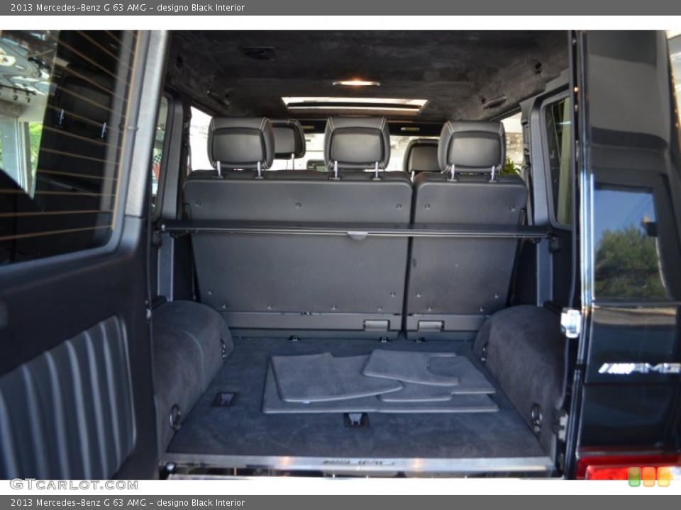 designo Black Interior Trunk for the 2013 Mercedes-Benz G 63 AMG #95662657