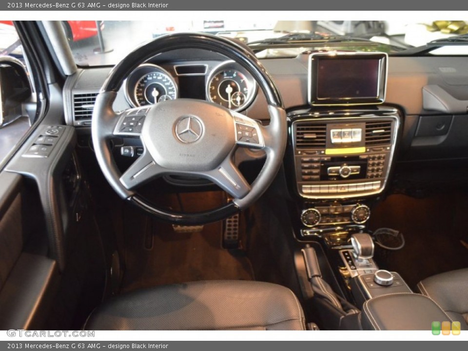 designo Black Interior Dashboard for the 2013 Mercedes-Benz G 63 AMG #95662789