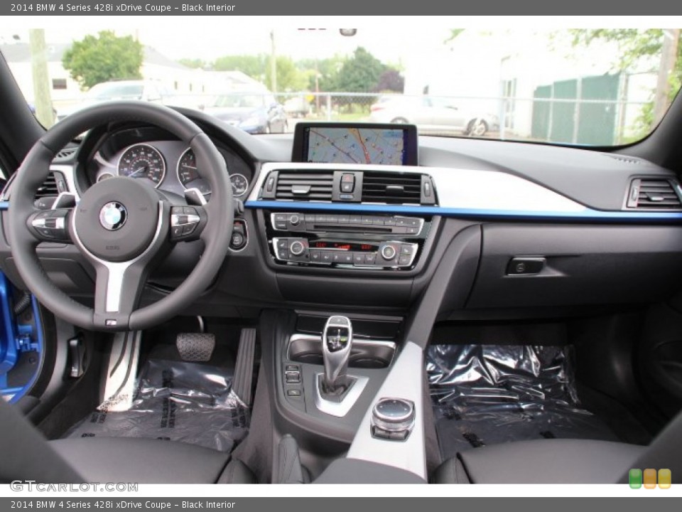 Black Interior Dashboard for the 2014 BMW 4 Series 428i xDrive Coupe #95670990