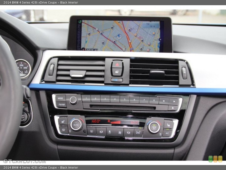 Black Interior Navigation for the 2014 BMW 4 Series 428i xDrive Coupe #95671008