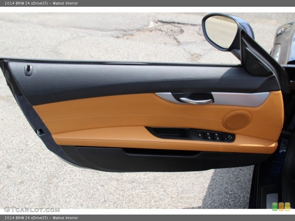 Walnut Interior Door Panel for the 2014 BMW Z4 sDrive35i #95671512