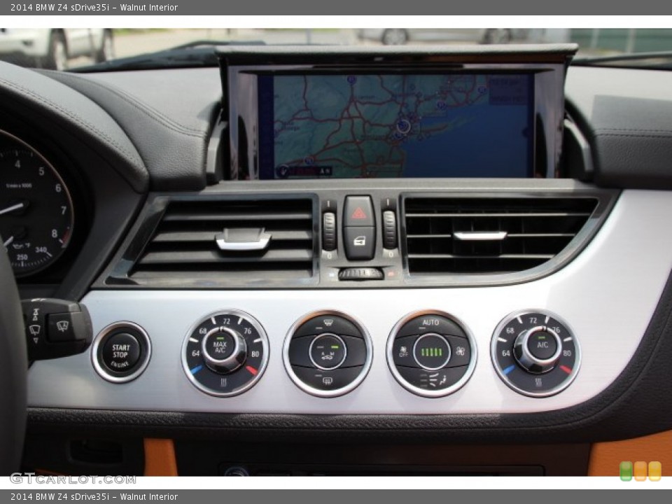 Walnut Interior Controls for the 2014 BMW Z4 sDrive35i #95671611