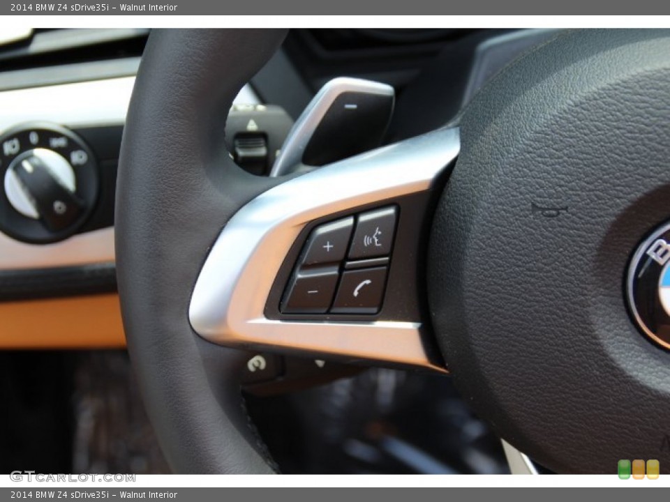Walnut Interior Controls for the 2014 BMW Z4 sDrive35i #95671683