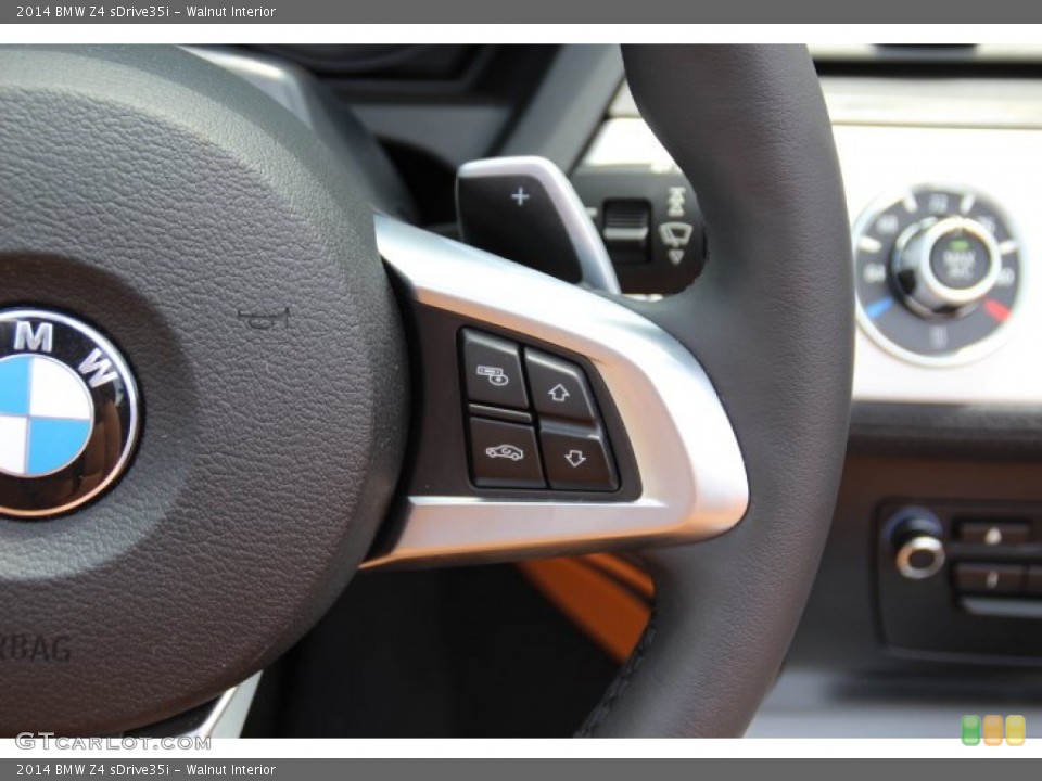 Walnut Interior Controls for the 2014 BMW Z4 sDrive35i #95671701
