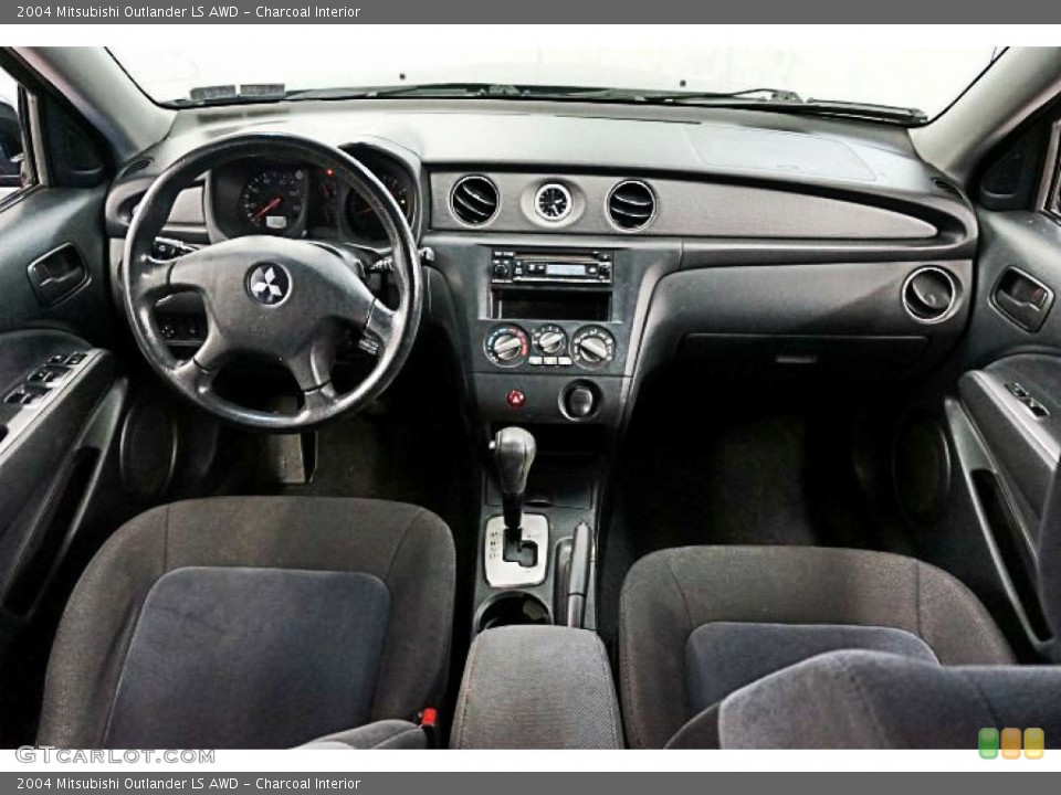 Charcoal 2004 Mitsubishi Outlander Interiors
