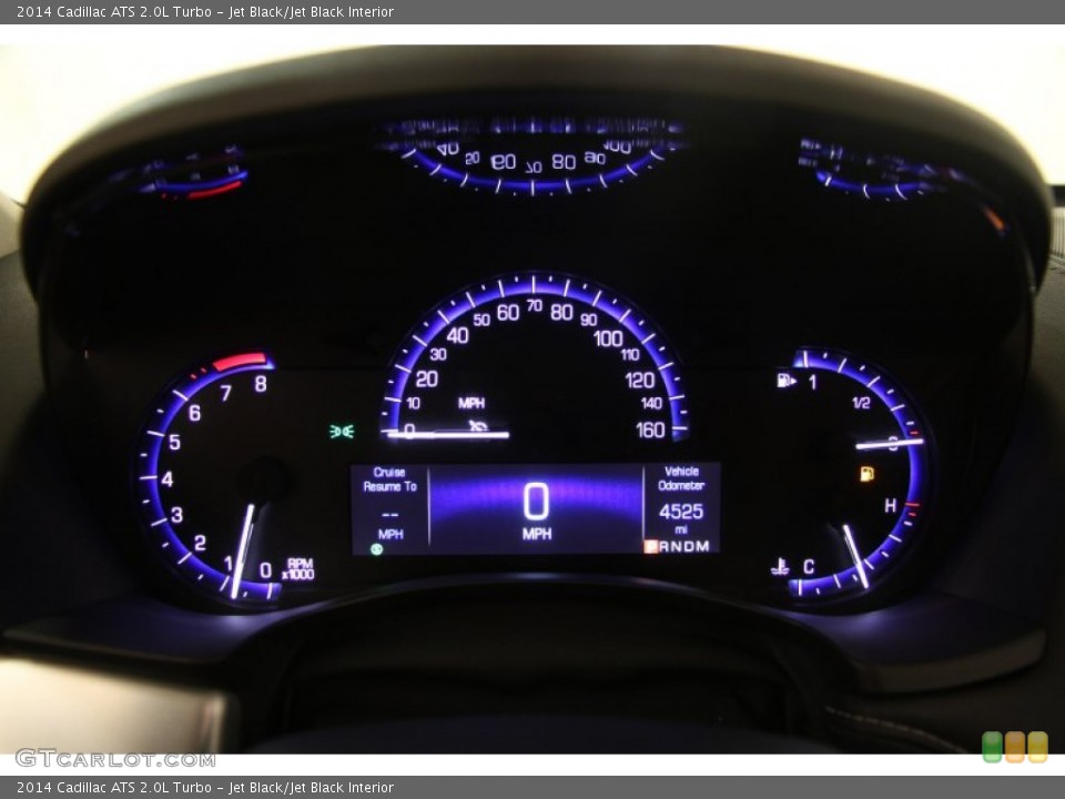 Jet Black/Jet Black Interior Gauges for the 2014 Cadillac ATS 2.0L Turbo #95677113