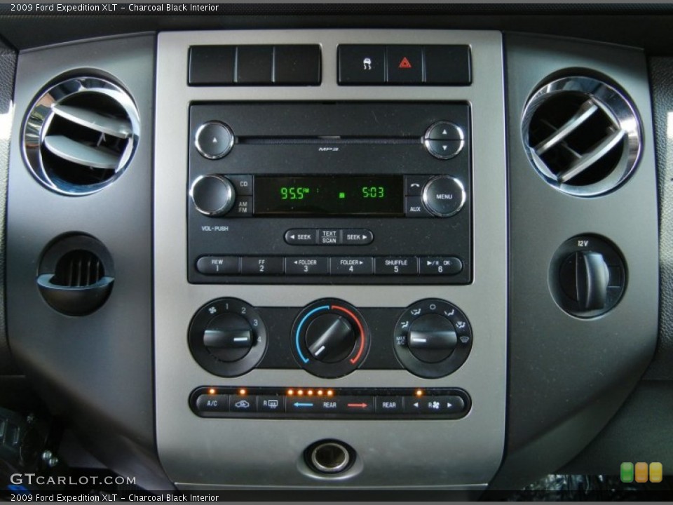 Charcoal Black Interior Controls for the 2009 Ford Expedition XLT #95680758