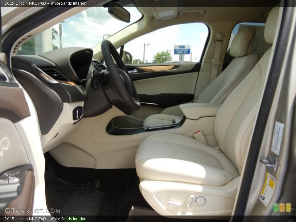 White Sands Interior Front Seat for the 2015 Lincoln MKC FWD #95681643