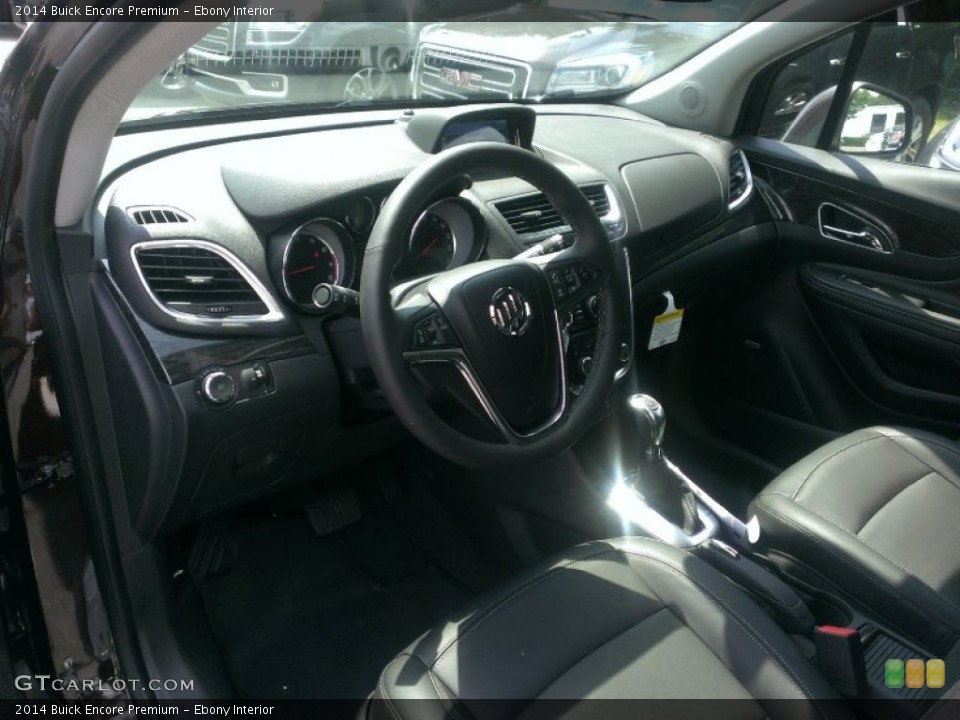 Ebony Interior Prime Interior for the 2014 Buick Encore Premium #95681946